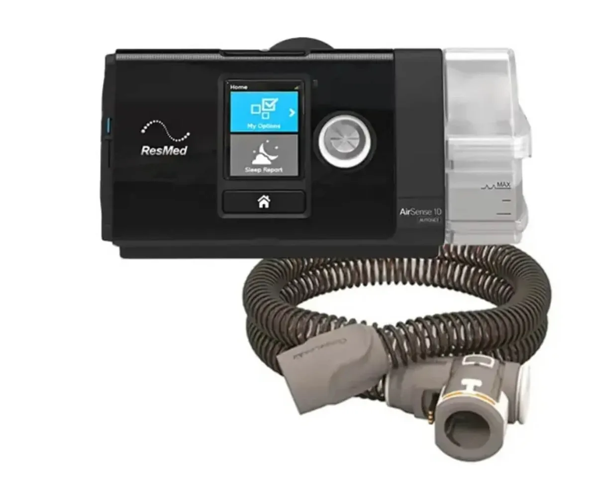 Appareil CPAP ResMed AirSense 10 AutoSet avec humidificateur et tuyau chauffant